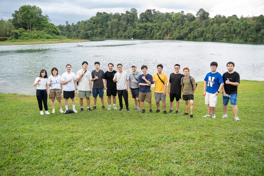 Hiking at MacRitchie Reservoir, March 2025